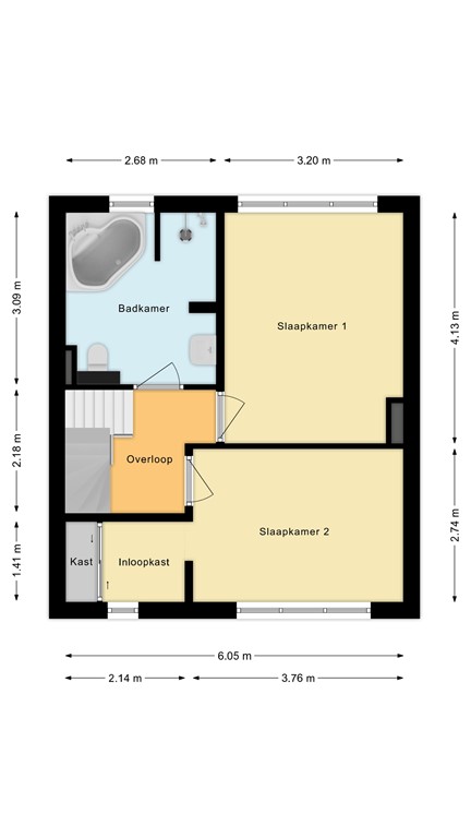 mediumsize floorplan